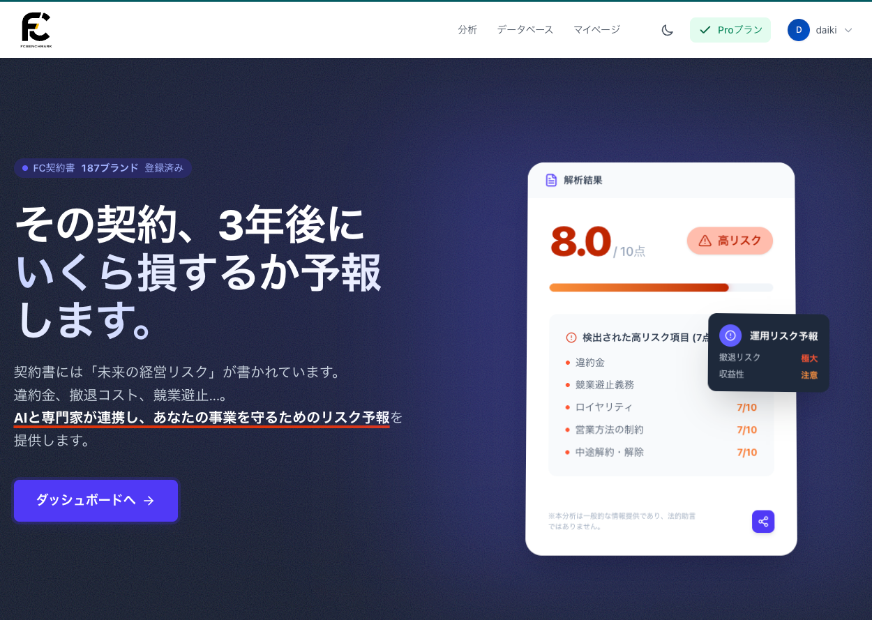 AI解析システム&レビュースコアリングシステム